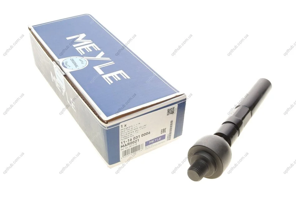 Тяга рульова Citroen C5 I-II 01- (L=182mm) UA63 MEYLE 11-16 031 0006 (фото 1)