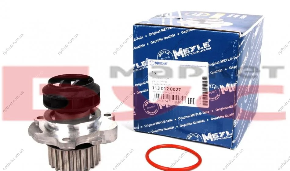 Помпа води VW Caddy 2.0 EcoFuel/T5 2.0E UA63 MEYLE 113 012 0027 (фото 1)