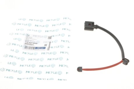 Датчик зносу гальмівних колодок (задніх) VW Touareg 02-10/ Audi Q7 06-15 (opt-om) MEYLE 114 527 0000