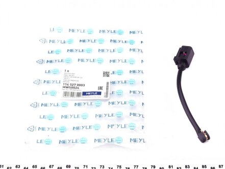 Датчик зносу гальмівних колодок (задніх) VW Touareg 3.0-4.2 10- (opt-om) MEYLE 114 527 0003