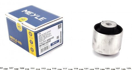 Сайлентблок важеля AUDI A3, Q3, SEAT ALTEA XL, SKODA OCTAVIA III, YETI 03 зад. міст 114 711 000 MEYLE 114 711 0000/HD