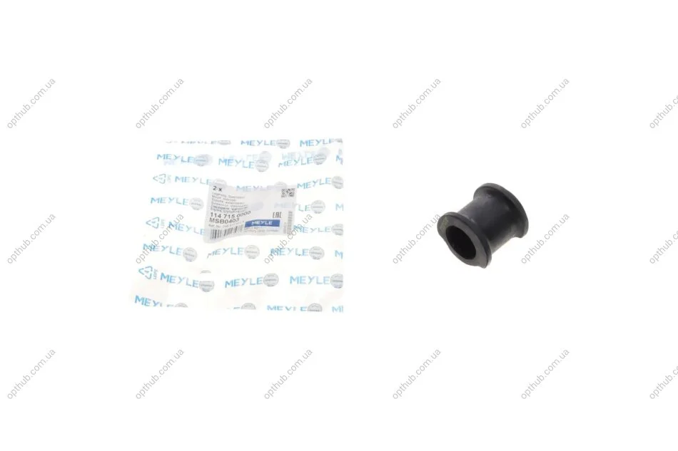 Втулка стабілізатора (заднього/зовнішня) VW T5/T6 03- (d=26.5mm) (opt-om) MEYLE 114 715 0000 (фото 1)