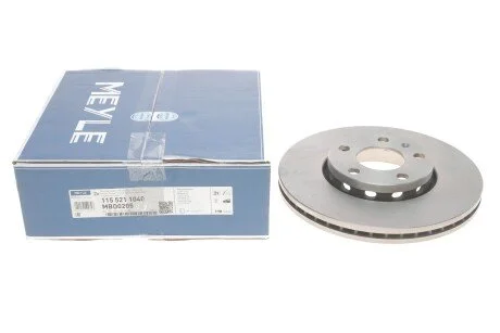 Диск гальмівний (передній) Skoda Superb/VW Passat (288x25) UA63 MEYLE 115 521 1040