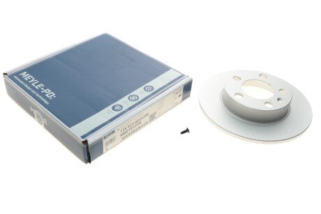 Диск гальмівний (задній) Skoda Fabia/Octavia/Roomster 98-/VW Golf IV (232x9) UA63 MEYLE 115 523 0037/PD
