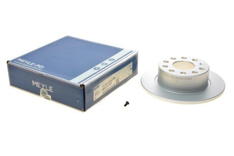 Диск гальмівний (задній) Skoda Octavia III 1.0-2.0 12- (253x10) (opt-om) MEYLE 115 523 0046/PD