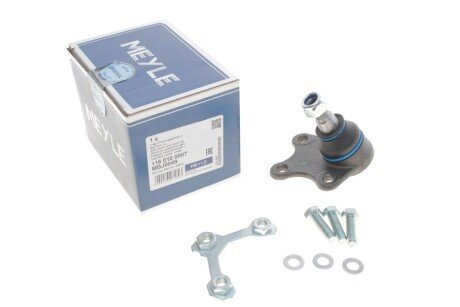 Опора кульова (передня/знизу/L) Skoda Fabia/VW Polo 1.2/1.9TDI 99-10 (opt-om) MEYLE 116 010 0007