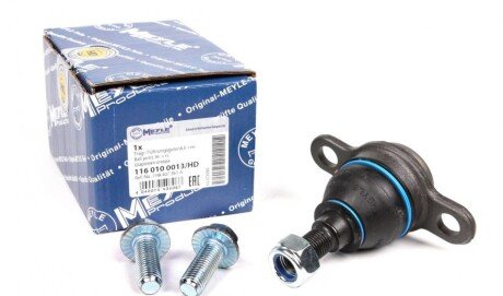 Опора кульова (передня/знизу) VW T5 03- (фургон) (посилена) UA63 MEYLE 116 010 0013/HD