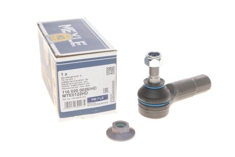 Наконечник тяги рульової (R) Skoda Octavia II 04-13/SuperB/Yeti 09-17/VW Caddy III/Passat UA63 MEYLE 116 020 0026/HD