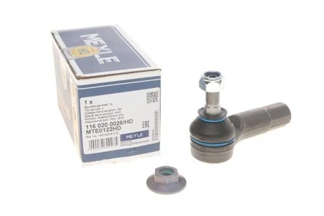 Наконечник тяги рульовой (R) Skoda Octavia II 04-13/SuperB/Yeti 09-17/VW Caddy III/Passat UA63 MEYLE 116 020 0026/HD