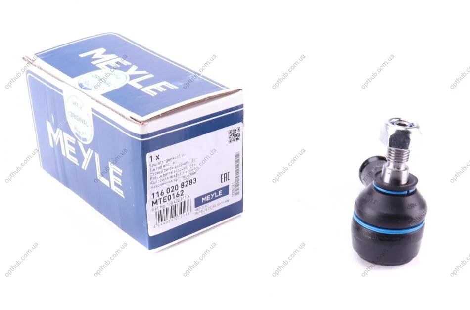 Наконечник тяги рульової (L) Audi A3/Skoda Octavia/VW Golf IV 95-10 (L=75mm) (короткий) (opt-om) MEYLE 116 020 8283 (фото 1)