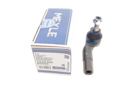 Накінечник рульової тяги AUDI A3, SEAT LEON, VW BORA, VW GOLF IV 96-10 перед. міст зліва(MEYL 116 020 8 MEYLE 116 020 8502