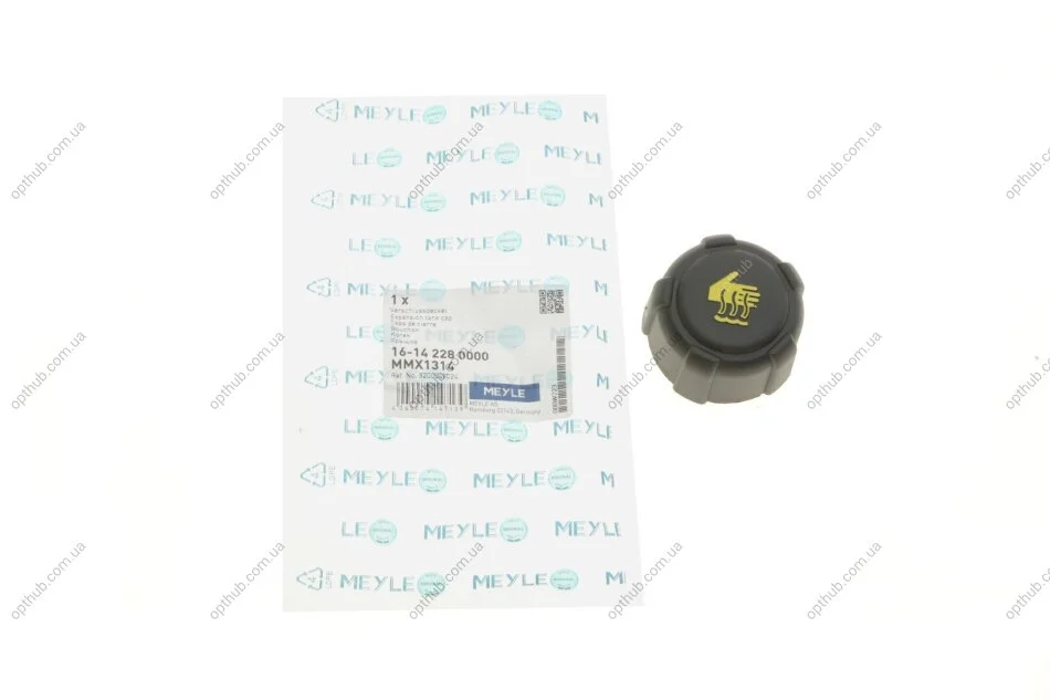 Кришка радіатора охолодження RENAULT (вир-во) MEYLE 16-14 228 0000 (фото 1)