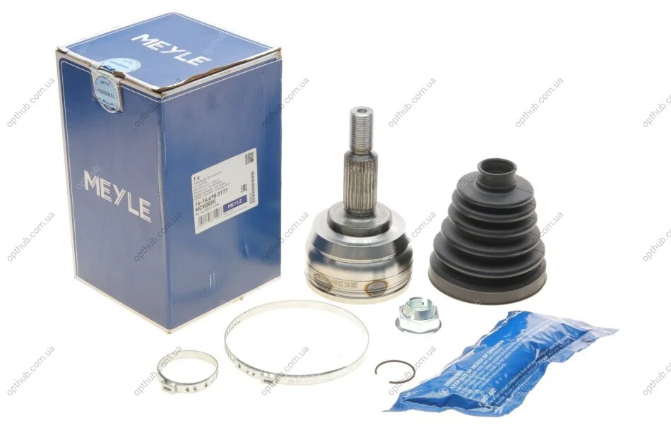 ШРКШ (зовнішній) Dacia Duster 10-18/Renault Duster 12- (25z/35z/52.6mm) (opt-om) MEYLE 16-14 498 0177 (фото 1)