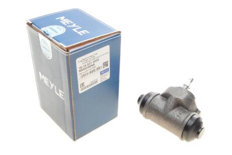 Циліндр гальмівний (задній) Dacia Logan/Renault Clio 1.2-2.0 96- (d=17.46mm) UA63 MEYLE 16-14 531 0002