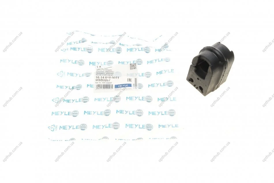 Втулка стабілізатора (переднього) Renault Megane III 08- (d=20mm) (opt-om) MEYLE 16-14 615 0011 (фото 1)