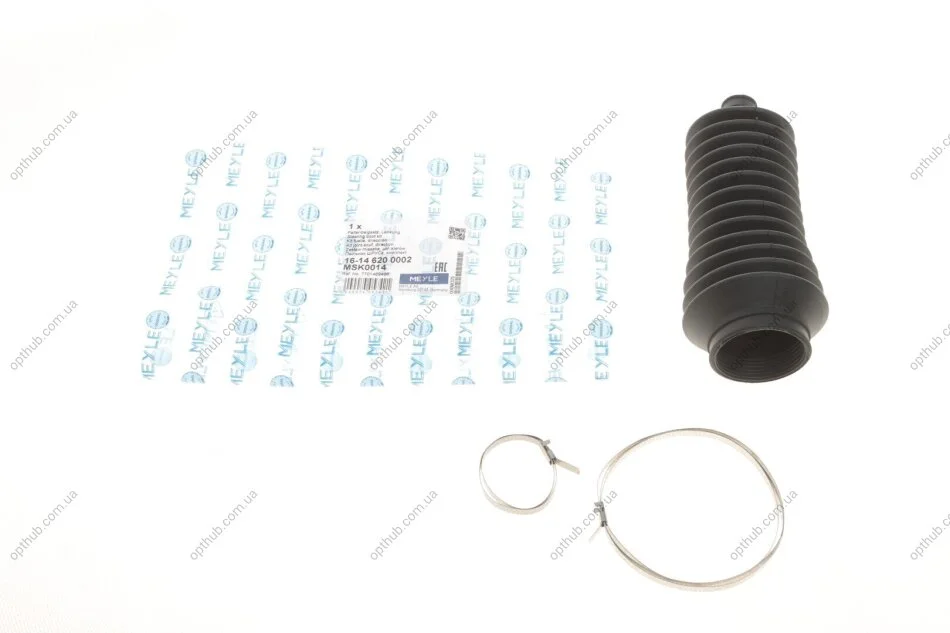 Пильник рейки рульової Renault Kangoo 97- UA63 MEYLE 16-14 620 0002 (фото 1)