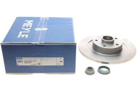 Диск гальмівний (задній) Renault Laguna III 08- (300x11) (+ABS) (з підшипником) (opt-om) MEYLE 16-15 523 4119
