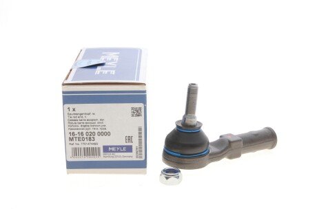 Наконечник тяги рульової (R) Renault Kangoo 97- UA63 MEYLE 16-16 020 0000