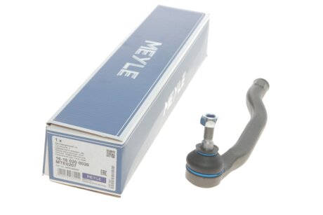 Наконечник тяги рульової (R) Renault Megane III 1.5dCi/1.6 16V 08- UA63 MEYLE 16-16 020 0026