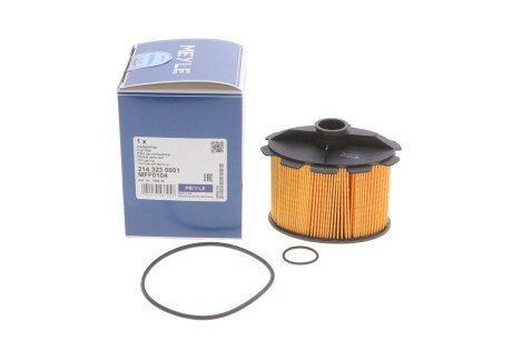 Фільтр паливний Citroen Berlingo/Peugeot Partner 1.9D (DW8) 98- UA63 MEYLE 214 323 0001