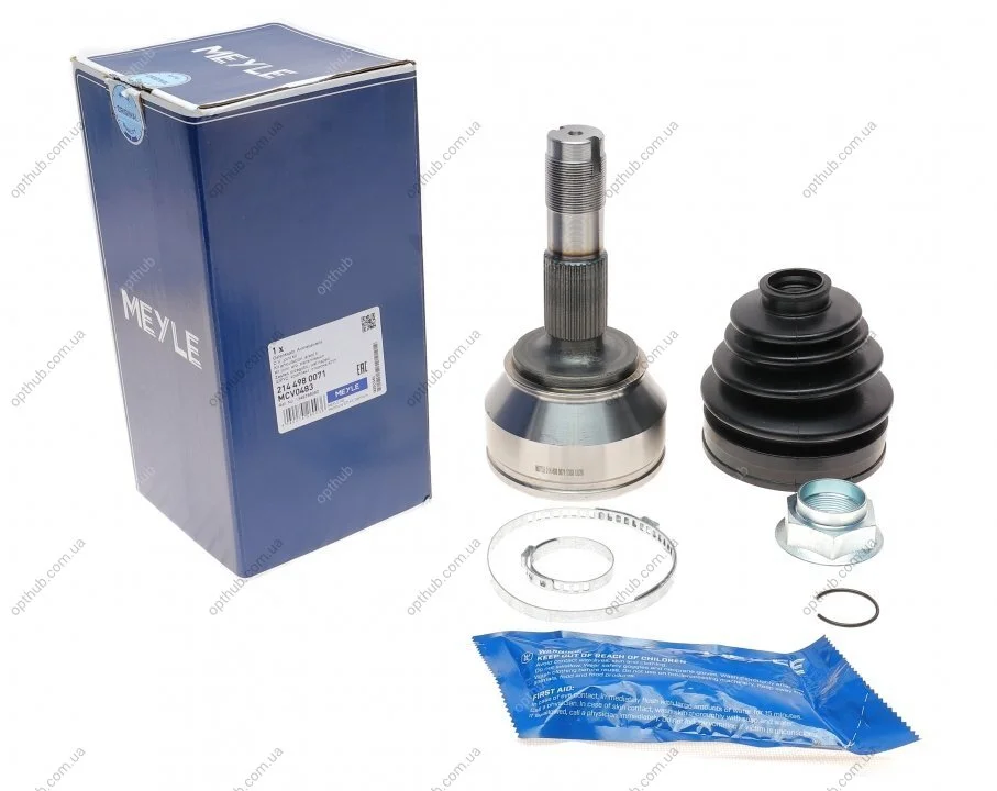 ШРКШ (зовнішній) Citroen Jumper/Fiat Ducato 2.0D/BlueHDi/2.2HDi/2.3D 06-(35z/29z/71.5mm/ (opt-om) MEYLE 214 498 0071 (фото 1)