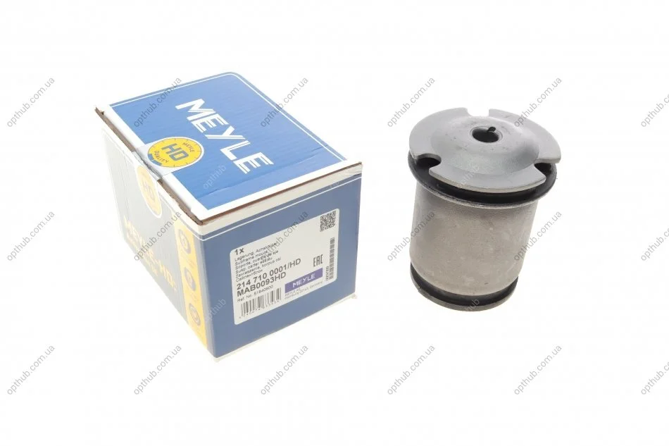 Сайлентблок балки (задньої) Fiat Bravo II/Grande Punto/Linea/Stilo/Lancia Delta 1.4-2.4 0 UA63 MEYLE 214 710 0001/HD (фото 1)