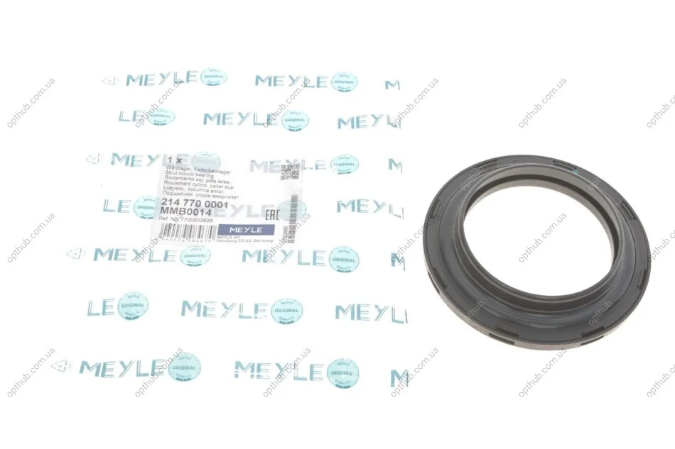 Підшипник амортизатора опорний Citroen Berlingo 96-08 UA63 MEYLE 214 770 0001 (фото 1)