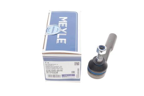 Наконечник рульової тяги MEYLE 216 020 0016