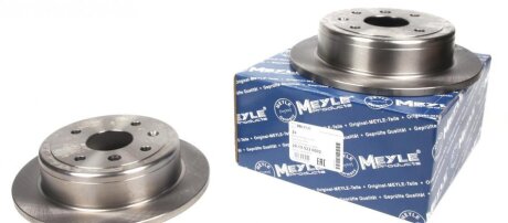 Диск гальмівний (задній) Chevrolet Lacetti/Nubira 05- (258x10.5) UA63 MEYLE 29-15 523 0002