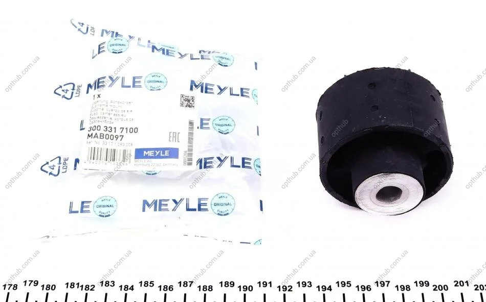 Сайлентблок балки (задньої/ззаду/всередині) BMW 5 (E39) 96-04 (opt-om) MEYLE 300 331 7100 (фото 1)
