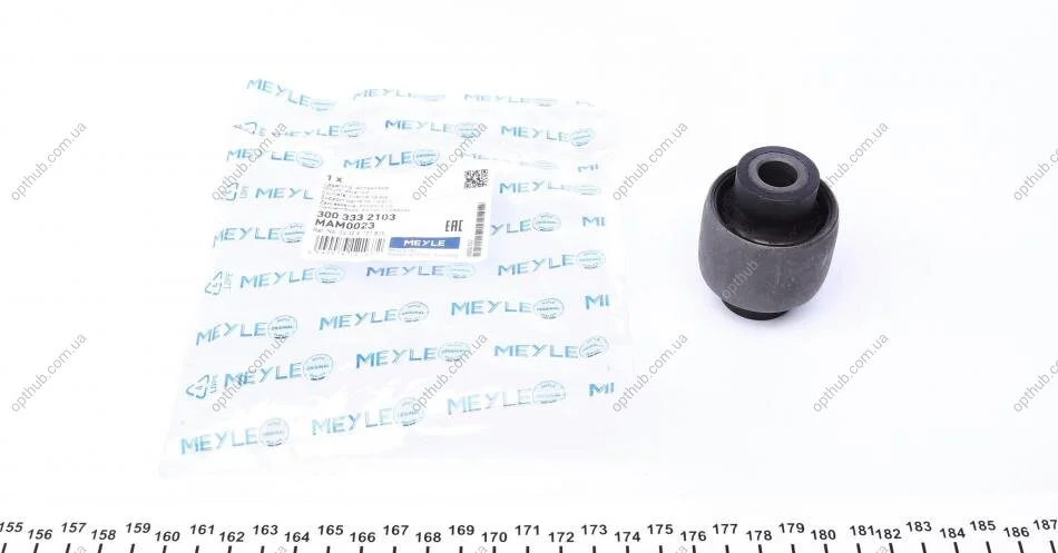 Сайлентблок важеля (заднього) BMW 3 (E36/E46) 90- UA63 MEYLE 300 333 2103 (фото 1)