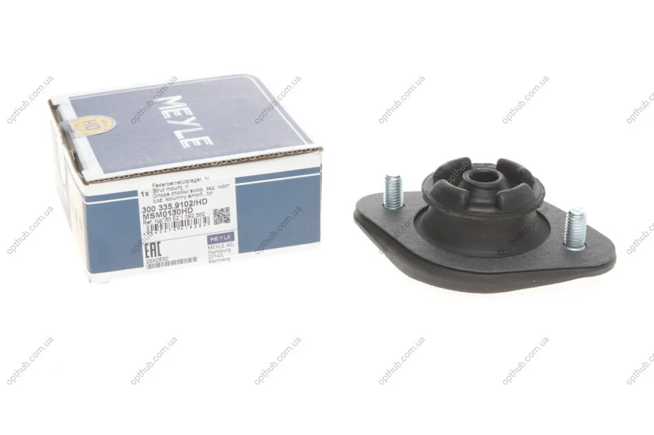 Подушка амортизатора (заднього) BMW 3 (E30/E36/E46) -05 UA63 MEYLE 300 335 9102/HD (фото 1)