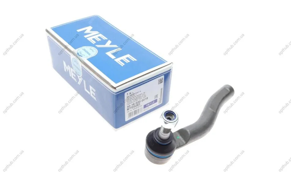 Наконечник тяги рульової (R) Toyota Corolla/Prius/Yaris 00- UA63 MEYLE 30-16 020 0018 (фото 1)