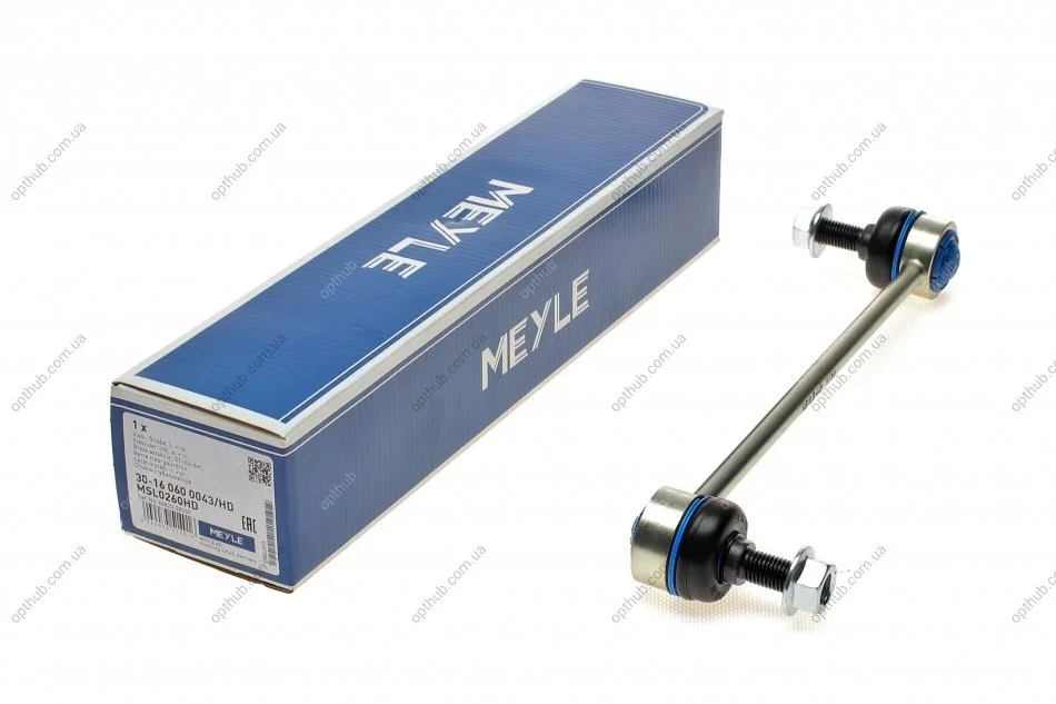Тяга стабілізатора (переднього) Lexus RX/Toyota Camry/Previa 00-15 UA63 MEYLE 30-16 060 0043/HD (фото 1)