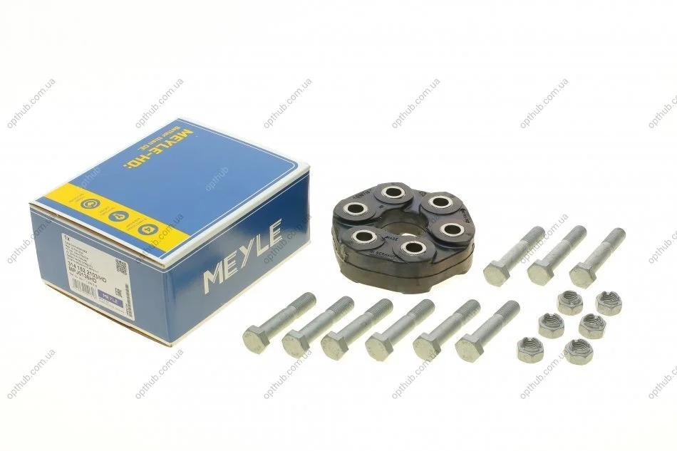 Муфта кардана еластична BMW 3 (E36/E46)/5 (E39) 90-05 (110mm) M40/M50/M52/M54/N46 (opt-om) MEYLE 314 152 2103/HD (фото 1)