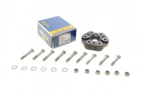 Муфта кардана еластична BMW 5 (E60/E61/F10) 01-11 (132mm) (спереду) (к-кт) UA63 MEYLE 314 152 2115/HD