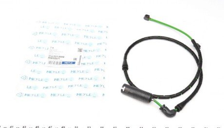 Датчик зносу гальмівних колодок (передніх) BMW X3 (E83) 3.0sd 06-08 (L=745mm) (opt-om) MEYLE 314 527 0008