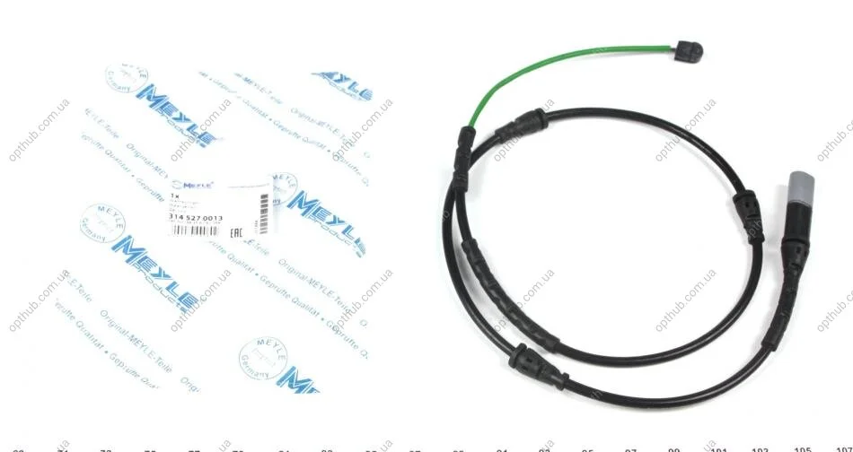 Датчик зносу гальмівних колодок (передніх) BMW X5 (E70) 08-14 (opt-om) MEYLE 314 527 0013 (фото 1)