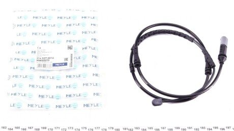 Датчик зносу гальмівних колодок (передніх) BMW 5 (F10)/6 (F06)/7 (F01/F02/F03/F04) 09- UA63 MEYLE 314 527 0016