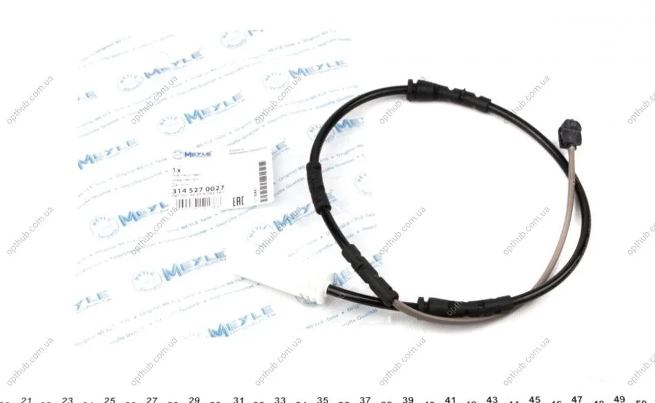 Датчик зносу гальмівних колодок (передніх) BMW 3 (E90) 04-11 UA63 MEYLE 314 527 0027 (фото 1)