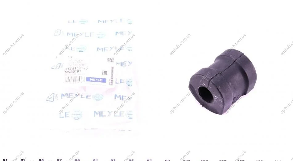 Втулка стабілізатора (переднього) BMW 3 (E36) 1.6-1.8 90-00 (d=22.5mm) (opt-om) MEYLE 314 615 0013 (фото 1)