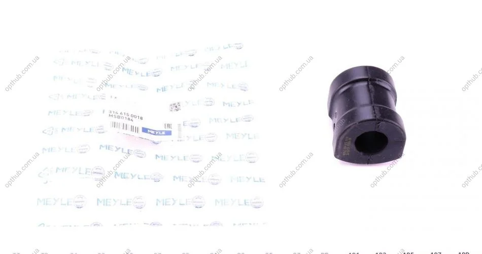 Втулка стабілізатора (переднього) BMW 3 (E36) 90-99 (d=25,5mm) (opt-om) MEYLE 314 615 0018 (фото 1)