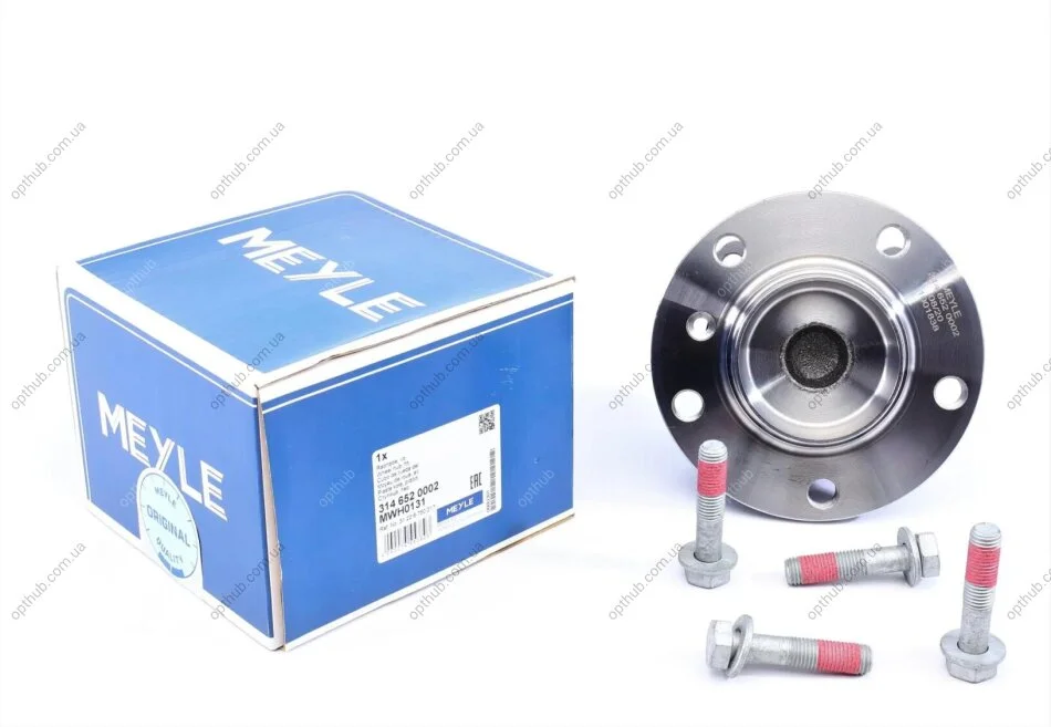 Подшипник ступицы (передней) BMW 7 (E65/E66/E67) 01-09 (к-кт) (opt-om) MEYLE 314 652 0002 (фото 1)