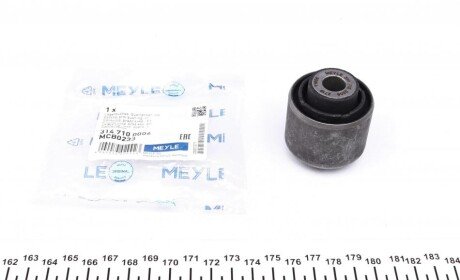 Сайлентблок важеля (заднього/зверху/ззаду/ззовні) BMW 1 (E81/E82/E88)/3 (E90/E91/E92/E93 (opt-om) MEYLE 314 710 0006
