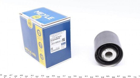 Сайлентблок важеля (заднього/знизу/ззаду) BMW 5 (E60/E61) 04-/6 (E63) 05-/X5 (E53) 00 (opt-om) MEYLE 314 710 0018/HD