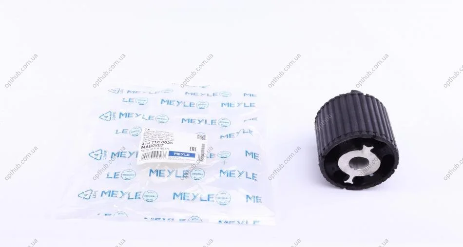 Сайлентблок балки (задньої/ззаду) BMW 5 (F07/F10/F11)/ 6 (F06/F12/F13)/ 7 (F01/F02/F04) (opt-om) MEYLE 314 710 0025 (фото 1)