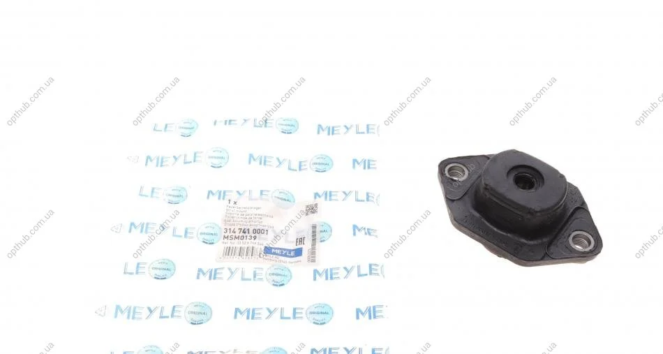 Подушка амортизатора (заднего) BMW 1 (E87/88/82)/3 (E90/91/93) 1.6-3.0D 03-15 (нижняя) UA63 MEYLE 314 741 0001 (фото 1)