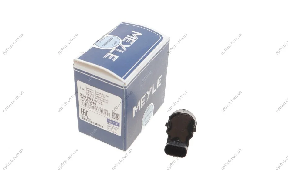 Датчик парковки (задній) BMW 5 (F10)/7 (F01/F02/F03/F04) 08-16 N20/N47/N53/N55/N57/N63/N74 UA63 MEYLE 314 895 0005 (фото 1)