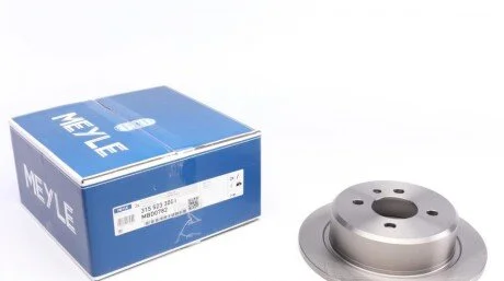 Диск гальмівний (задній) BMW 3 (E30) 82-94 (258x10) UA63 MEYLE 315 523 3001