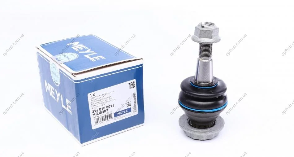 Опора кульова (передня/знизу) BMW 5 (F10/F11)/6 (F12/F13) 7 (F01/F02/F03/F04) 2.0-4.4H 09-18 UA63 MEYLE 316 010 0016 (фото 1)